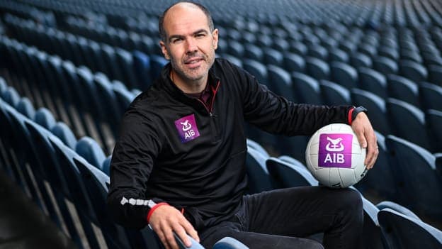 A place in the All-Ireland Final is up for grabs! Monaghan legend, Paul Finlay pictured today ahead of the 2023 GAA All-Ireland Senior Football Championship Semi-Final which takes place this Saturday in Croke Park. Finlay teamed up with AIB to look ahead to one of #TheToughest matches of the year between Monaghan and Dublin. For updates on the match, exclusive content and behind the scenes action from the Football Championship, follow AIB GAA on Facebook, Twitter and Instagram. Photo by Ramsey Cardy/Sportsfile