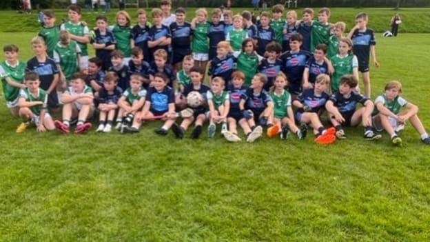 Rockland GAA and St Jude's U11 teams pictured in Dublin.