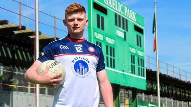 New York's Tiernan Mathers pictured at Gaelic Park.