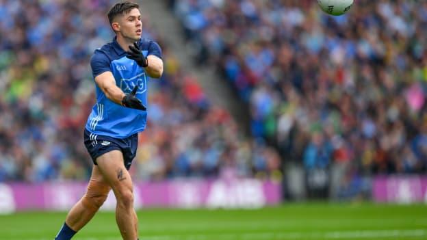 David Byrne of Dublin during the GAA Football All-Ireland Senior Championship final match between Dublin and Kerry at Croke Park in Dublin. Photo by Ray McManus/Sportsfile.