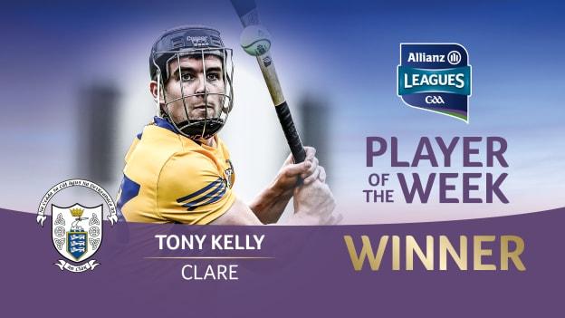 Clare's Tony Kelly is the GAA.ie Hurler of the Week.