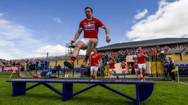 Paul Kerrigan before the game at Glennon Brothers Pearse Park.