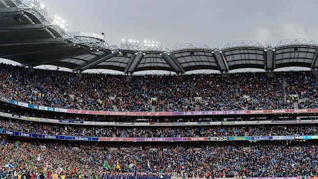 Croke Park before the 2016 All Ireland SFC Final replay between Dublin and Mayo.