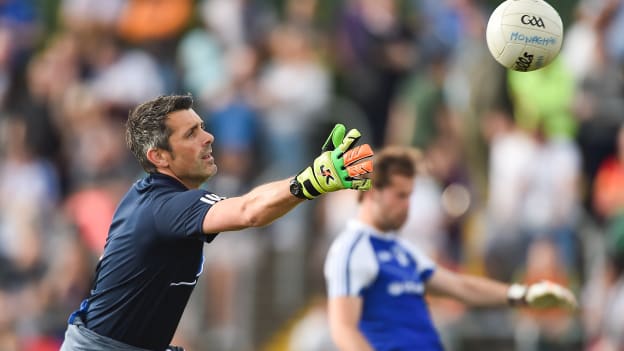 Monaghan goalkeeping coach Steve Williams.