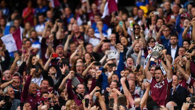 David Burke captained Galway to All Ireland hurling glory in 2017.