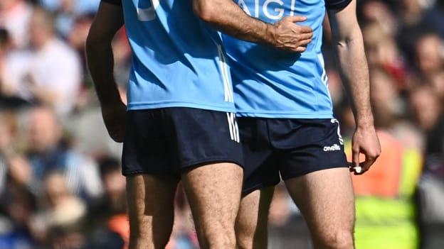 Dublin midfielders James McCarthy and Brian Fenton. 