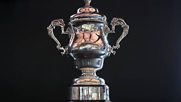 A general view of the Tailteann Cup. Photo by Ramsey Cardy/Sportsfile