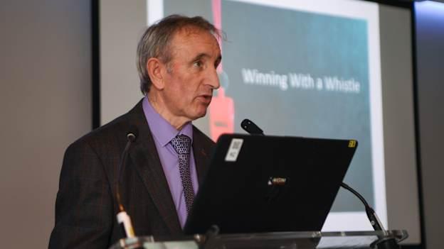 Willie Barrett, Chairman of the GAA's National Referee Development Committee.
