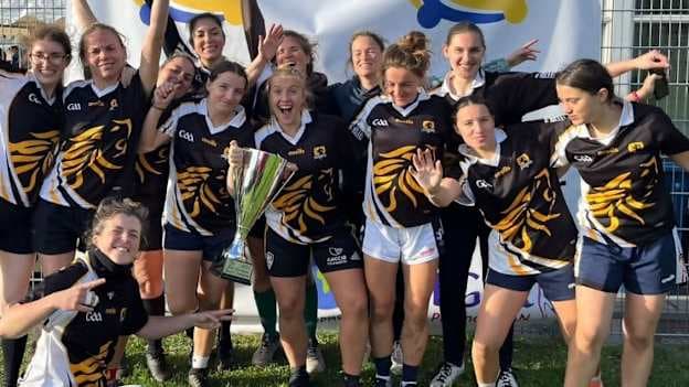 A Western Brittany team made up entirely of native-born players won the Ladies Football Junior title. 