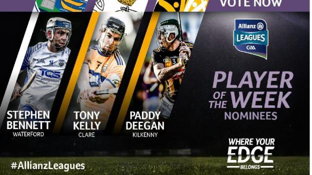 GAA.ie Hurler of the Week nominations.