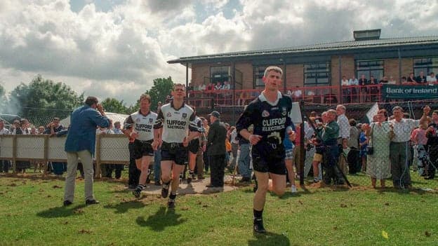 Pat Kilcoyne ahead of Sligo's Connacht Senior Football Championship encounter against London at McGovern Park, Ruislip in 1998.