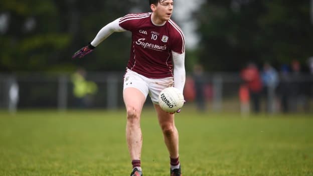 Tom Flynn in action during the Connacht FBD League Final last Sunday.
