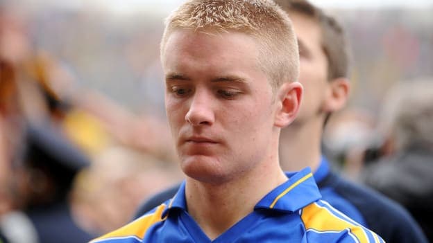 Tipperary's Noel McGrath pictured after defeat to Kilkenny in the 2009 All-Ireland SHC Final.  