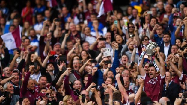 David Burke captained Galway to All Ireland glory in 2017.