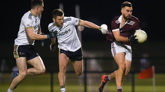 Former Mayo underage footballer Stephen Brennan in Electric Ireland Sigerson Cup action for NUIG last year.