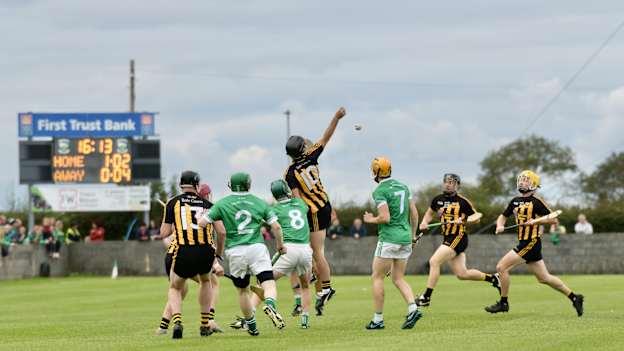 Action from a Ballycran vs Ballygalget clash last Autumn