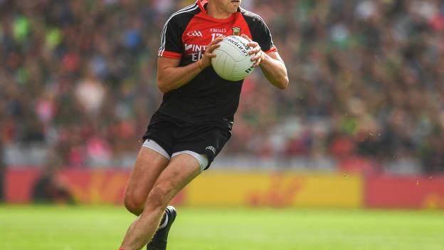 Jason Doherty in action during Mayo's 2017 All-Ireland SFC Semi-Final replay against Kerry at Croke Park. Photo by Ray McManus/Sportsfile