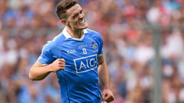 Brian Fenton celebrates at Croke Park in September.