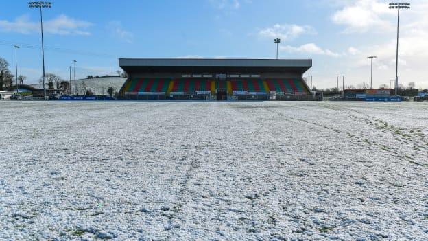 Inniskeen was covered in snow last Sunday.