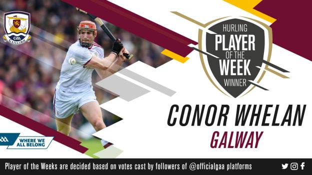 GAA.ie Hurler of the Week Conor Whelan.