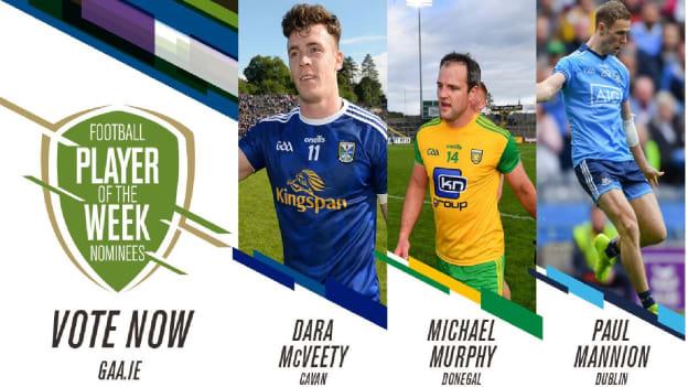 GAA.ie Footballer of the Week nominations.