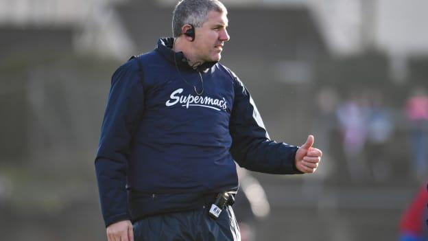 Galway manager Kevin Walsh pictured during the Connacht FBD League Final on Sunday.