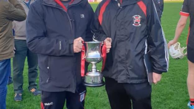 Brian McCann and Bill O'Kelly Lynch have been instrumental to Naomh Eoin's developement for the past two decades.