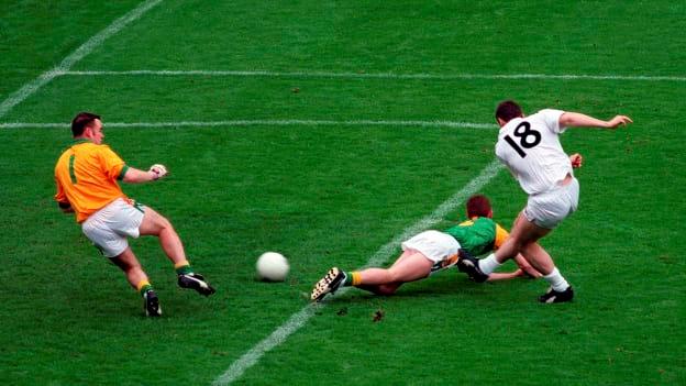 Brian Murphy netted a crucial goal for Kildare against Meath in the 1998 Leinster SFC Final.