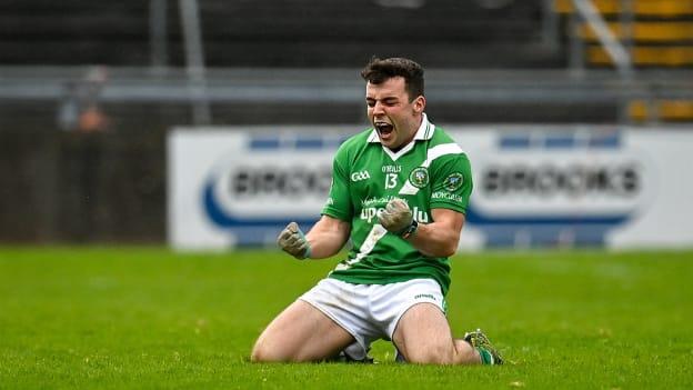 Dessie Conneely struck 1-9 for Maigh Cuilinn against Mountbellew-Moylough at Pearse Stadium.