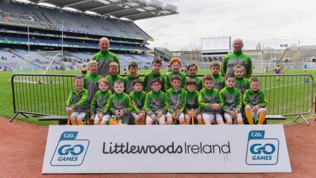 Rathgarogue Cushinstown featured in the Littlewoods Ireland Go Games Provincial Days at Croke Park in April 2019.