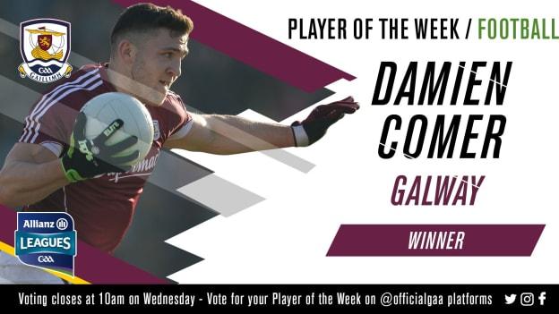 GAA.ie Footballer of the Week Damien Comer.