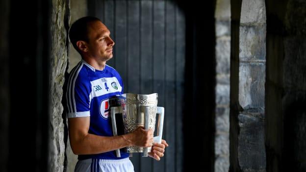 Laois' Joe Phelan pictured at the national launch of the All Ireland Senior Hurling Championship.