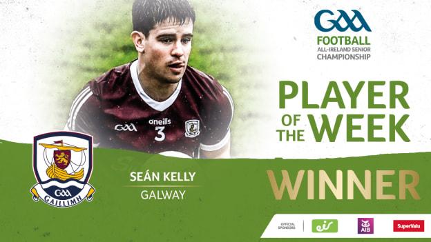 Galway's Sean Kelly is this week's GAA.ie Footballer of the Week.