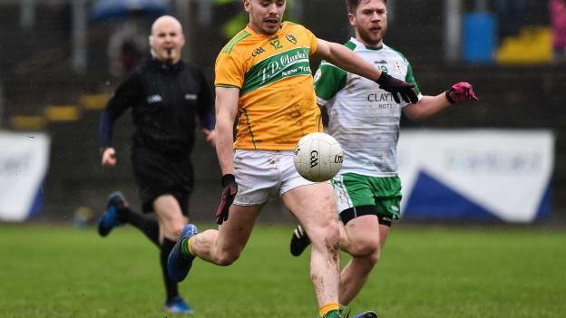 Leitrim's Dean McGovern in action against London.