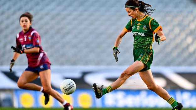 Meath's Niamh O'Sullivan in action during the 2020 All-Ireland Intermediate Football Final against Westmeath at Croke Park.