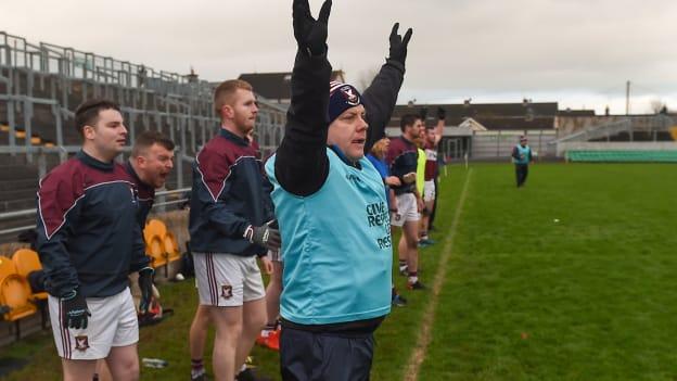 Mickey Graham steered Mullinalaghta St Columba's to AIB Leinster Club success in 2018.