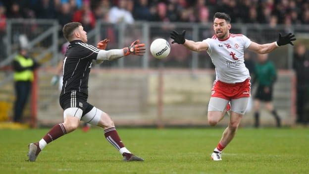 Mattie Donnelly impressed for Tyrone against Galway at Healy Park.
