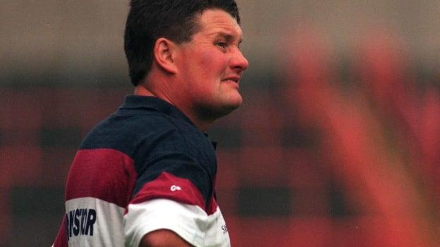 Tony Ward pictured managing the Galway senior camogie team in 1998.