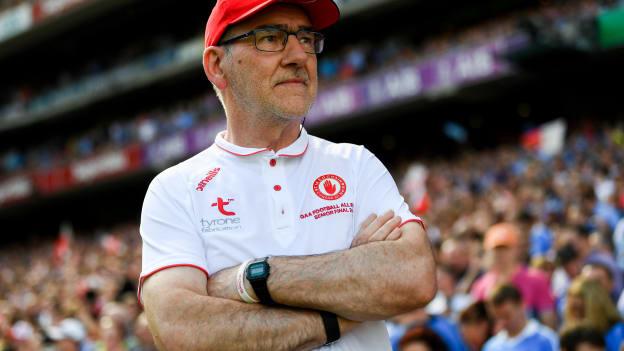 Tyrone manager Mickey Harte on All Ireland SFC Final day.