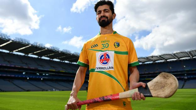 Zak Moradi scored a vital point for Leitrim in their 2019 Lory Meagher Cup Final vitory over Warwickshire. 