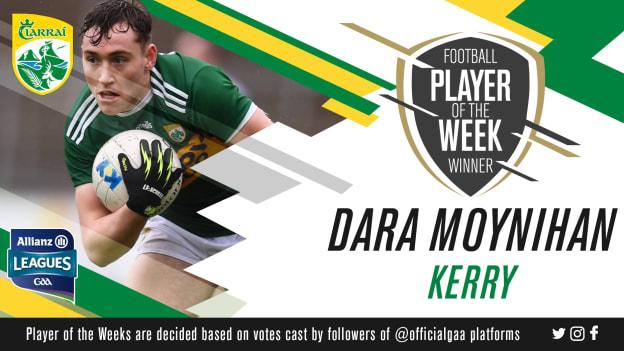 GAA.ie Footballer of the Week Dara Moynihan.