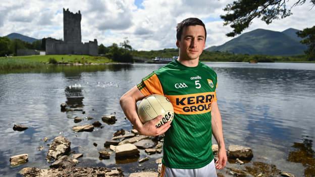Paul Murphy of Kerry during the GAA All-Ireland Senior Football Championship Launch at Ross Castle in Killarney, Kerry. 