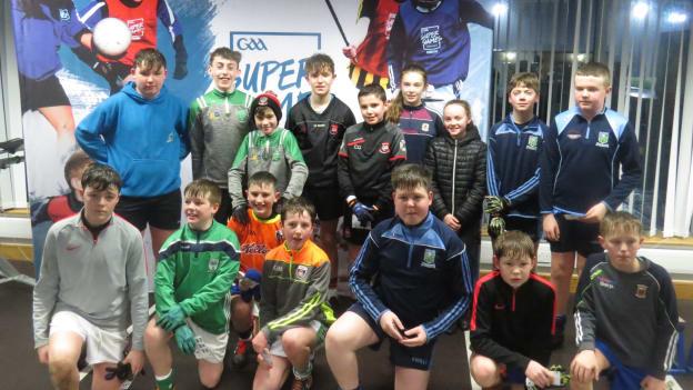 Some of the participants in the Connacht GAA Super Games Centre.