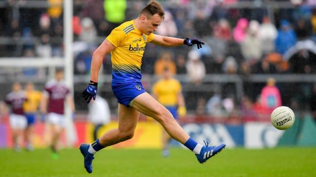 Roscommon captain Enda Smith in action during the Connacht Senior Football Championship Final at Pearse Stadium.