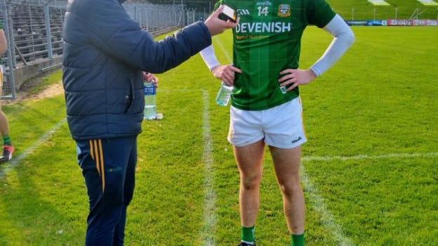 Meath captain, Eoghan Frayne, was their Man of the Match in victory over Dublin. 