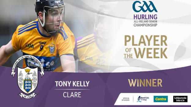 GAA.ie Hurler of the Week Tony Kelly.