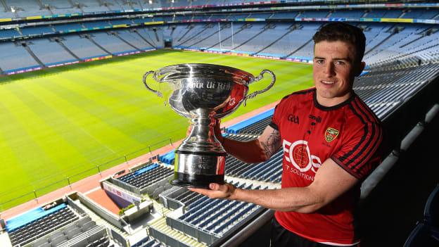 Down hurler, Caolan Taggart, pictured at Croke Park ahead of Saturday's Christy Ring Cup Final against Meath. 