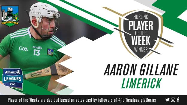 GAA.ie Hurler of the Week Aaron Gillane.