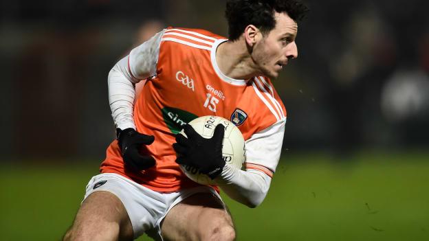 Jamie Clarke scored 1-1 for Armagh. 