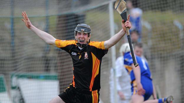 Current Limerick hurling captain, Declan Hannon, pictured after scoring a goal for Ard Scoil Ris when they defeated Thurles CBS to win their first ever Harty Cup in 2010. 